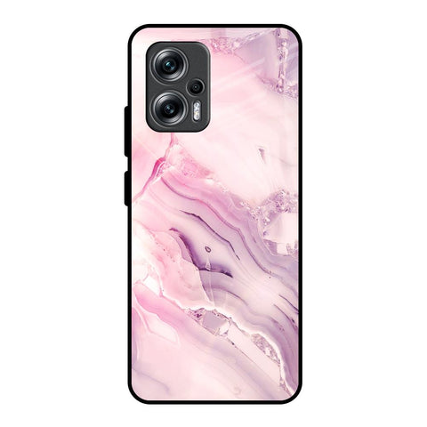 Diamond Pink Gradient Glossy Case For Redmi K50i 5G