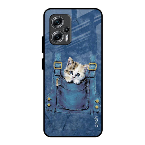 Kitty In Pocket Glossy Case For Redmi K50i 5G