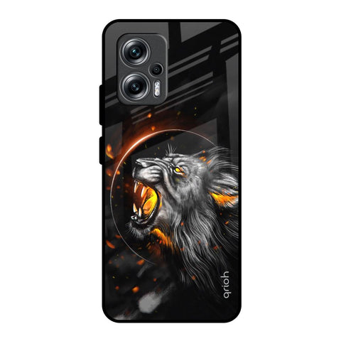 Aggressive Lion Glossy Case for Redmi K50i 5G