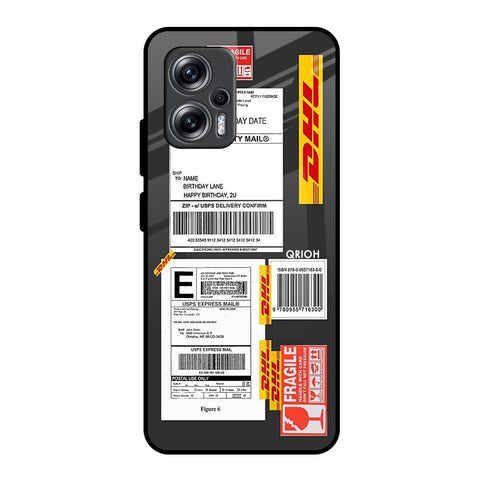 Cool Barcode Label Glossy Case For Redmi K50i 5G