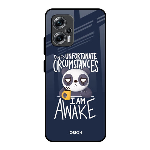 Struggling Panda Glossy Case for Redmi K50i 5G