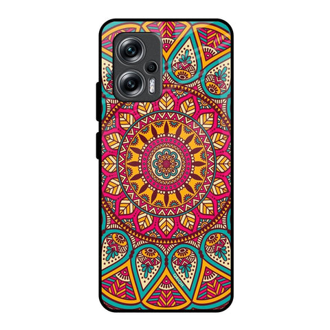 Elegant Mandala Glossy Case for Redmi K50i 5G