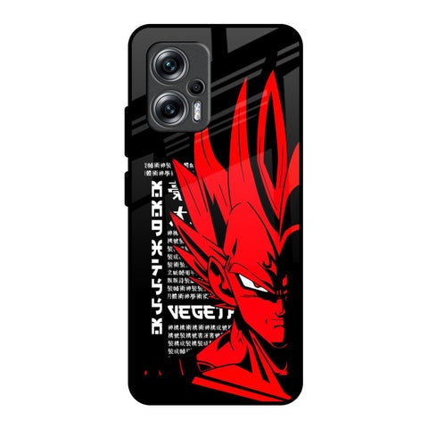 Red Vegeta Glossy Case for Redmi K50i 5G