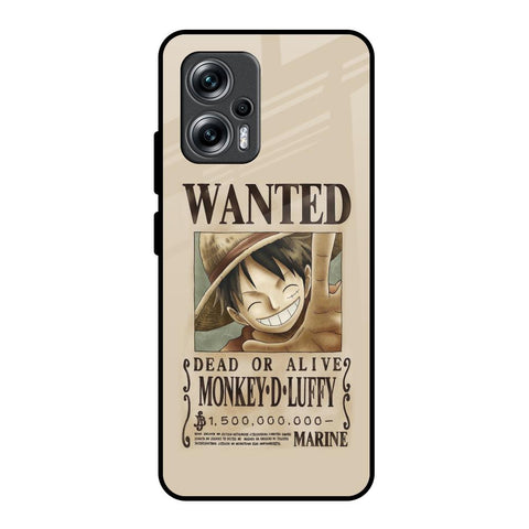 Luffy Wanted Glossy Case for Redmi K50i 5G
