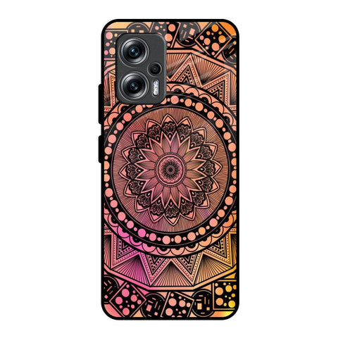Floral Mandala Glossy Case for Redmi K50i 5G