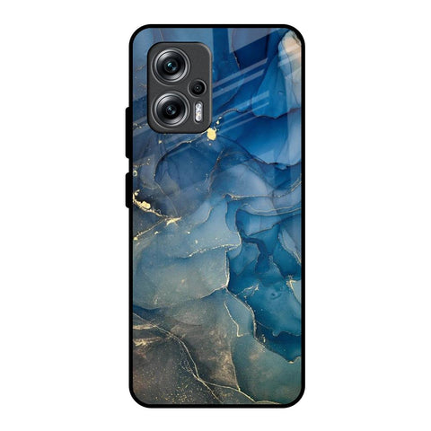 Blue Cool Marble Glossy Case for Redmi K50i 5G