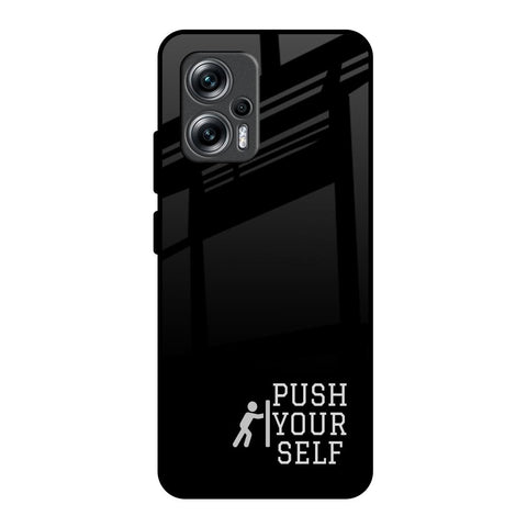 Push Your Self Glossy Case for Redmi K50i 5G