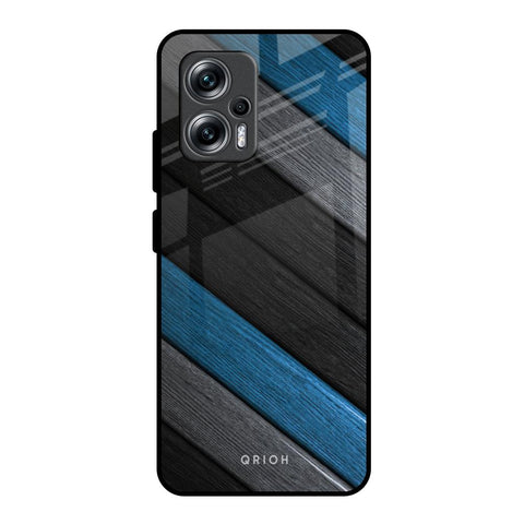Multicolor Wooden Effect Glossy Case for Redmi K50i 5G