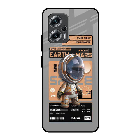 Space Ticket Glossy Case for Redmi K50i 5G