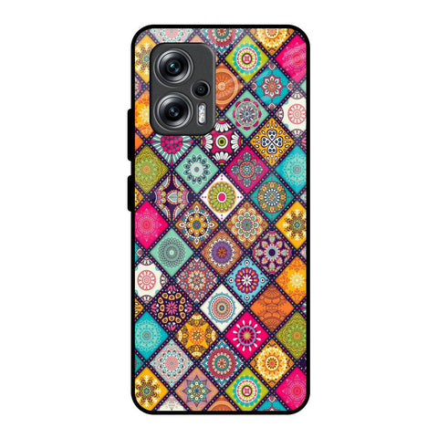 Multicolor Mandala Glossy Case for Redmi K50i 5G