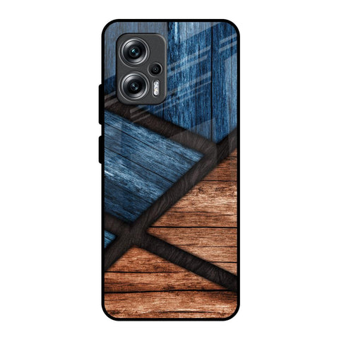 Wooden Tiles Glossy Case for Redmi K50i 5G
