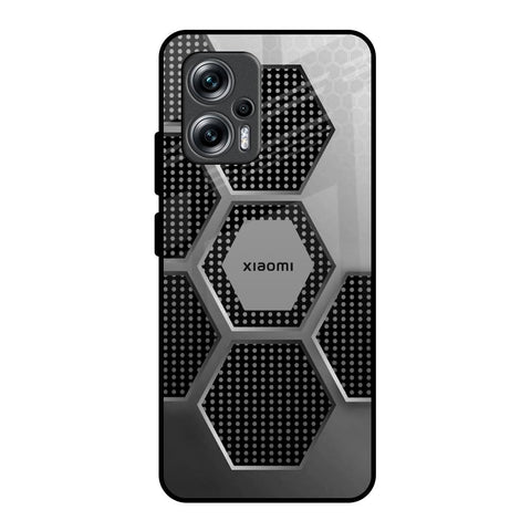 Hexagon Style Glossy Case For Redmi K50i 5G