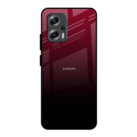 Wine Red Glossy Case For Redmi K50i 5G