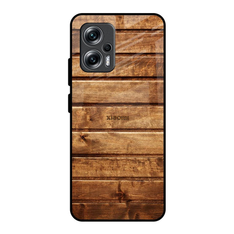 Wooden Planks Glossy Case for Redmi K50i 5G
