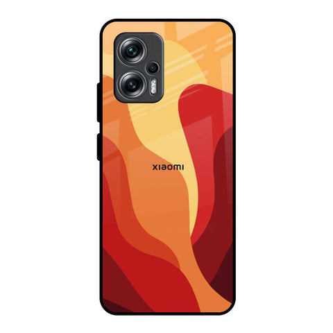 Magma Color Pattern Glossy Case for Redmi K50i 5G