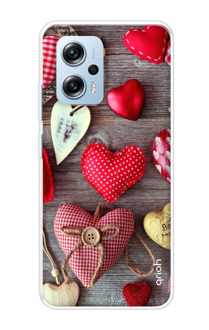 Valentine Hearts Soft Cover for Redmi K50i 5G