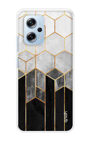 Hexagonal Pattern Soft Cover for Redmi K50i 5G