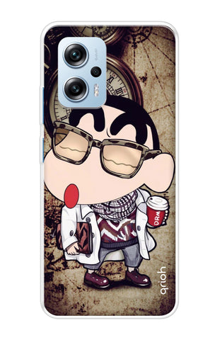 Nerdy Shinchan Soft Cover for Redmi K50i 5G