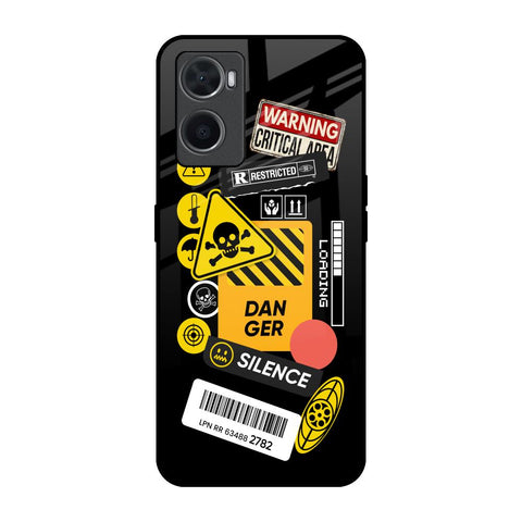 Danger Signs Glossy Case for Oppo A36
