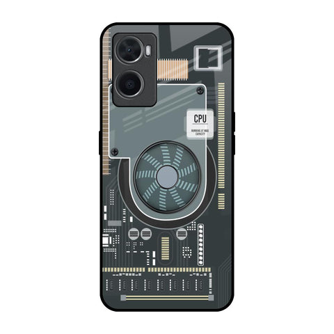 Motherboard Circuit Glossy Case for Oppo A36