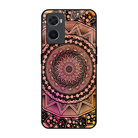 Floral Mandala Glossy Case for Oppo A36