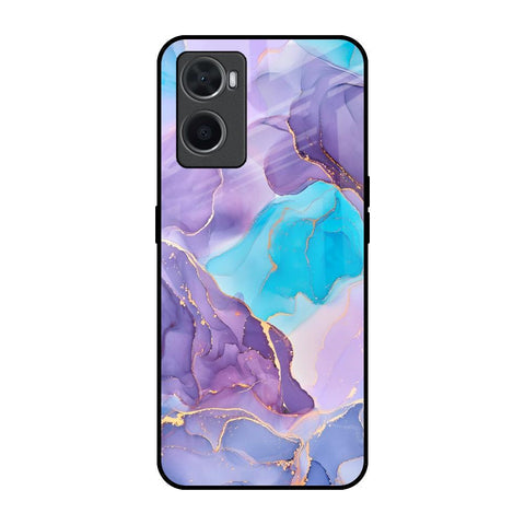 Alcohol ink Marble Glossy Case for Oppo A36