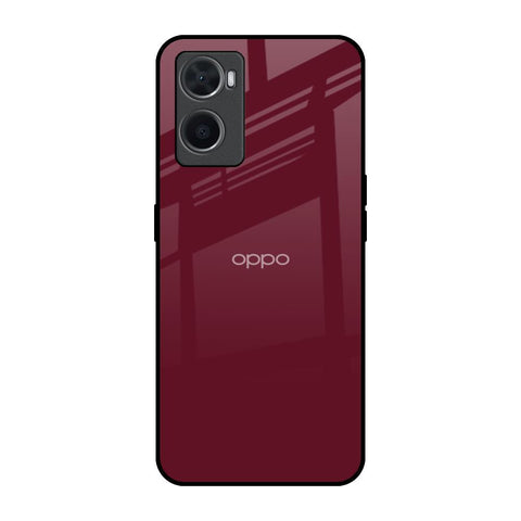 Classic Burgundy Glossy Case for Oppo A36