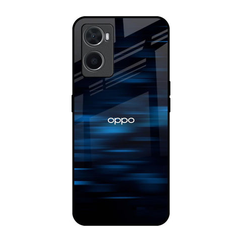 Blue Rough Abstract Glossy Case for Oppo A36