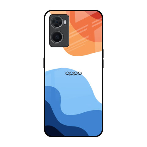 Wavy Color Pattern Glossy Case for Oppo A36