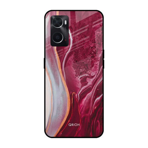 Crimson Ruby Glossy Case for Oppo A36
