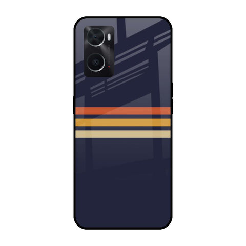Tricolor Stripes Glossy Case For Oppo A36