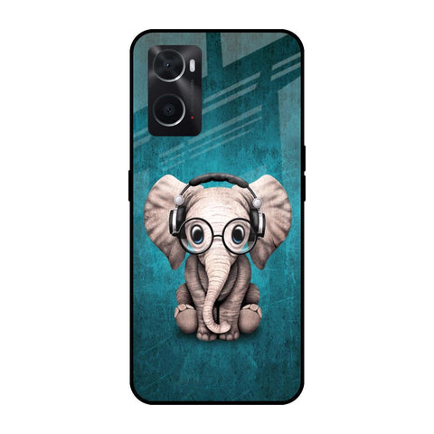 Adorable Baby Elephant Glossy Case For Oppo A36