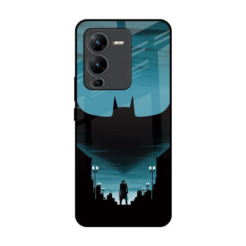 Cyan Bat Glossy Case for Vivo V25 Pro