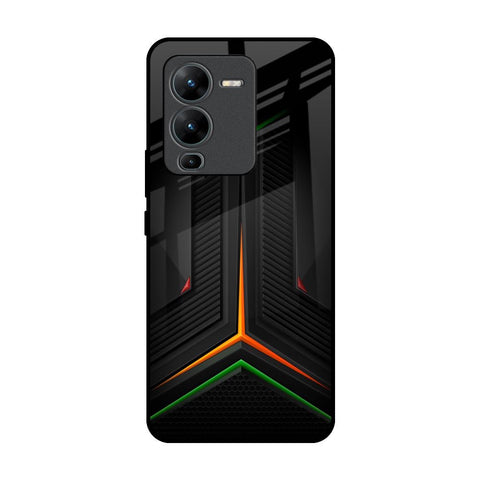 Modern Ultra Chevron Glossy Case for Vivo V25 Pro