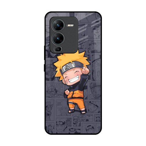 Orange Chubby Glossy Case for Vivo V25 Pro
