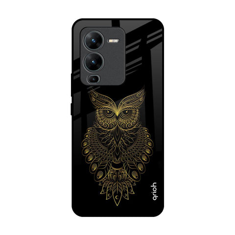Golden Owl Glossy Case for Vivo V25 Pro