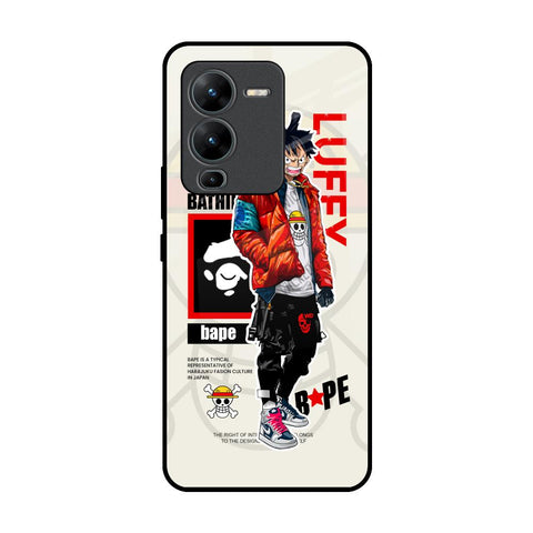 Bape Luffy Glossy Case for Vivo V25 Pro
