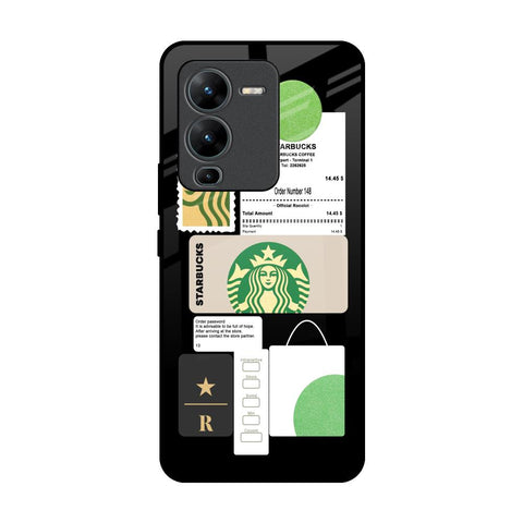 Coffee Latte Glossy Case for Vivo V25 Pro