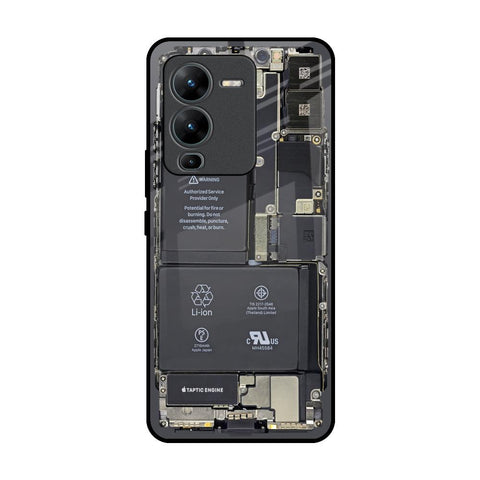 Skeleton Inside Glossy Case for Vivo V25 Pro