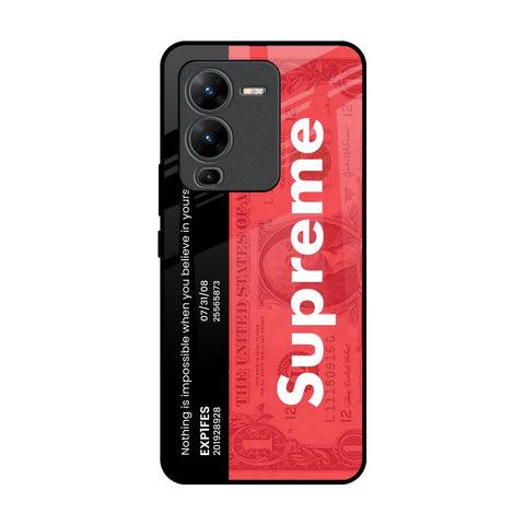 Supreme Ticket Glossy Case for Vivo V25 Pro