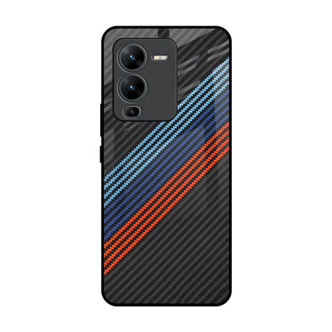 Carbon Inspired Glossy Case for Vivo V25 Pro