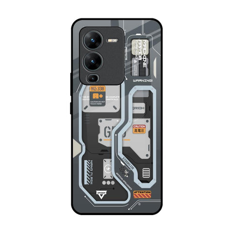 Retro Futuristic Glossy Case for Vivo V25 Pro