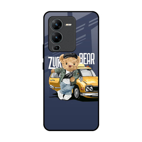 Adventurous Bear Glossy Case for Vivo V25 Pro