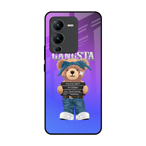 Gangsta Bear Glossy Case for Vivo V25 Pro