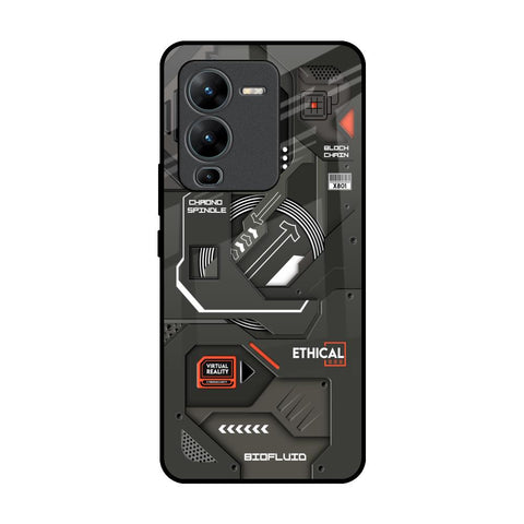 Tech Aesthetics Glossy Case for Vivo V25 Pro