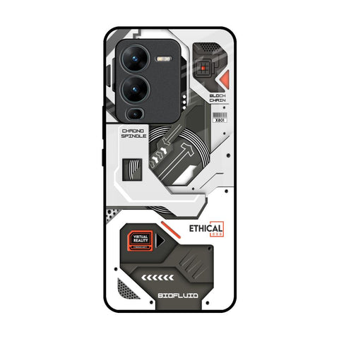 Explore Circuit Glossy Case for Vivo V25 Pro