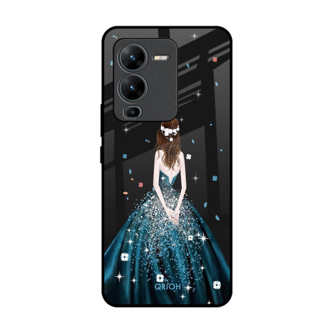 Queen Of Fashion Glossy Case for Vivo V25 Pro