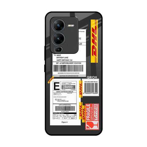 Cool Barcode Label Glossy Case For Vivo V25 Pro