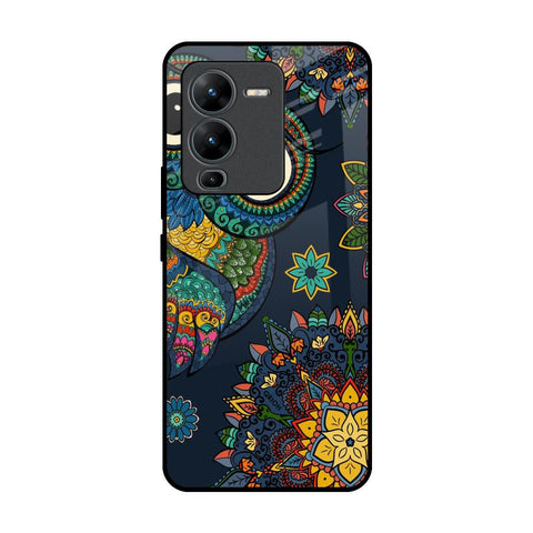 Owl Art Glossy Case for Vivo V25 Pro