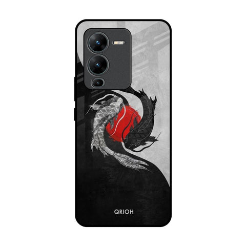 Japanese Art Glossy Case for Vivo V25 Pro